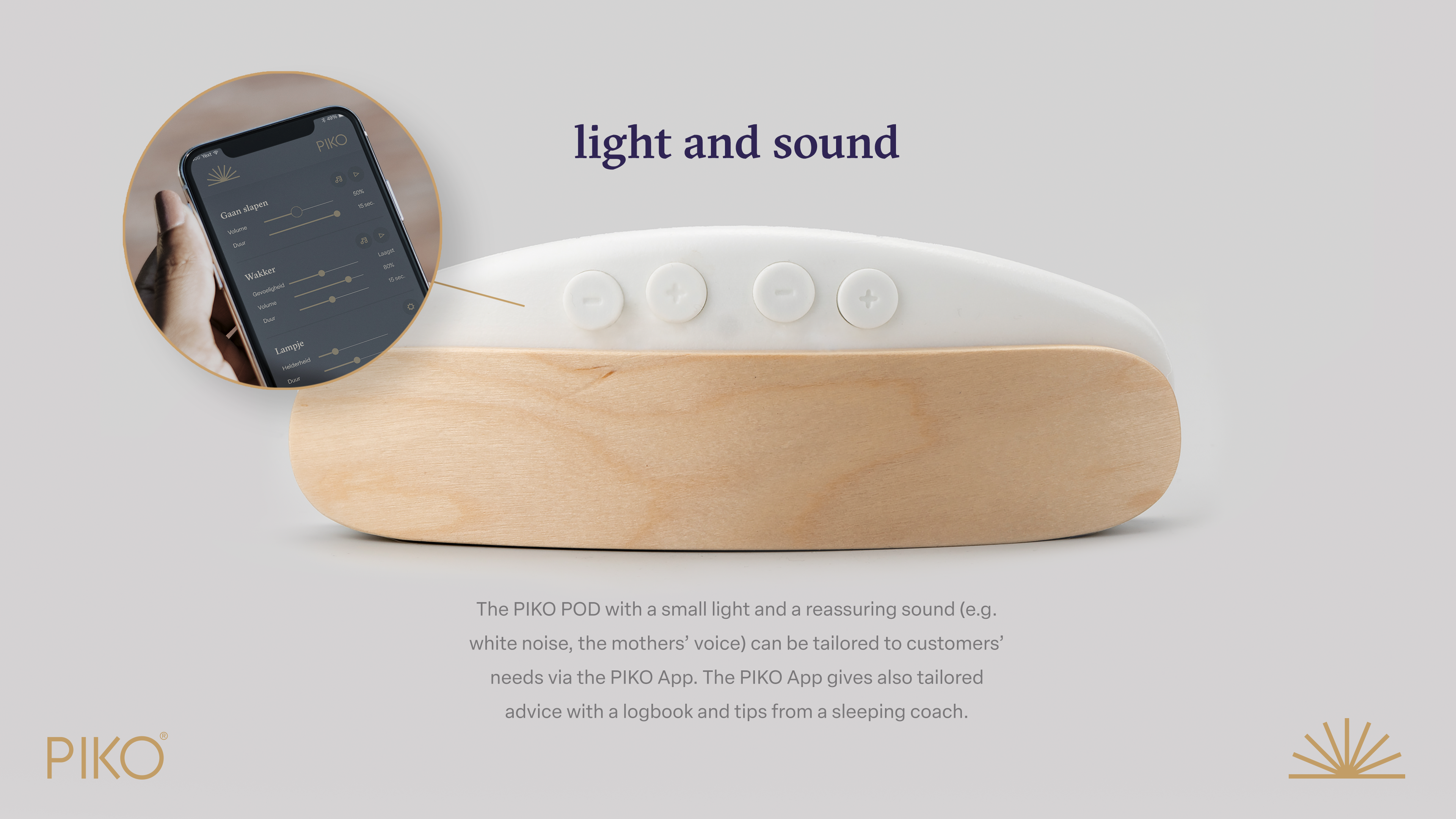 PIKO® subscription - Sleeper + Sound Pod + Matras